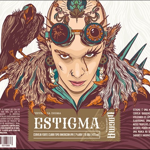 CHOPE DOGMA ESTIGMA HAZY IPA 6,0% - 1 LITRO
