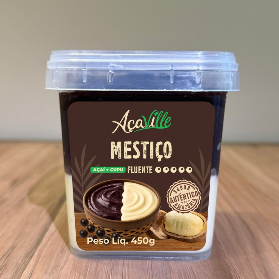 Mestiço Pote Açaí c/ Cupu 450gr Fluente
