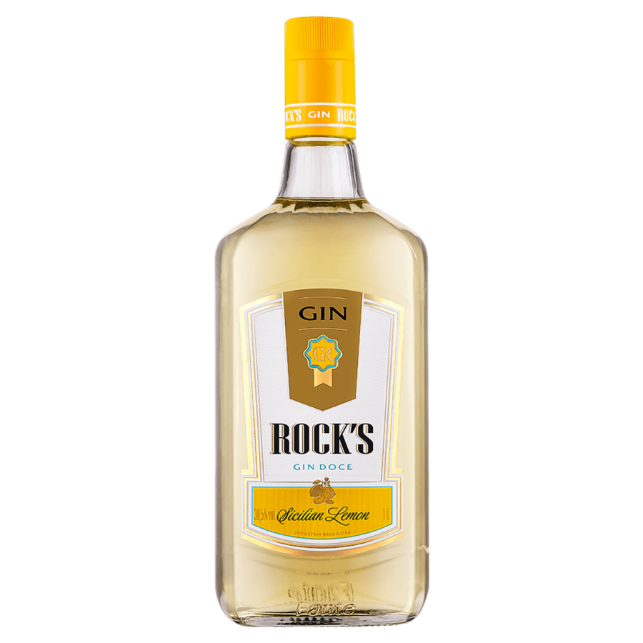 GIN ROCKS SICILIAN LEMOM 1L