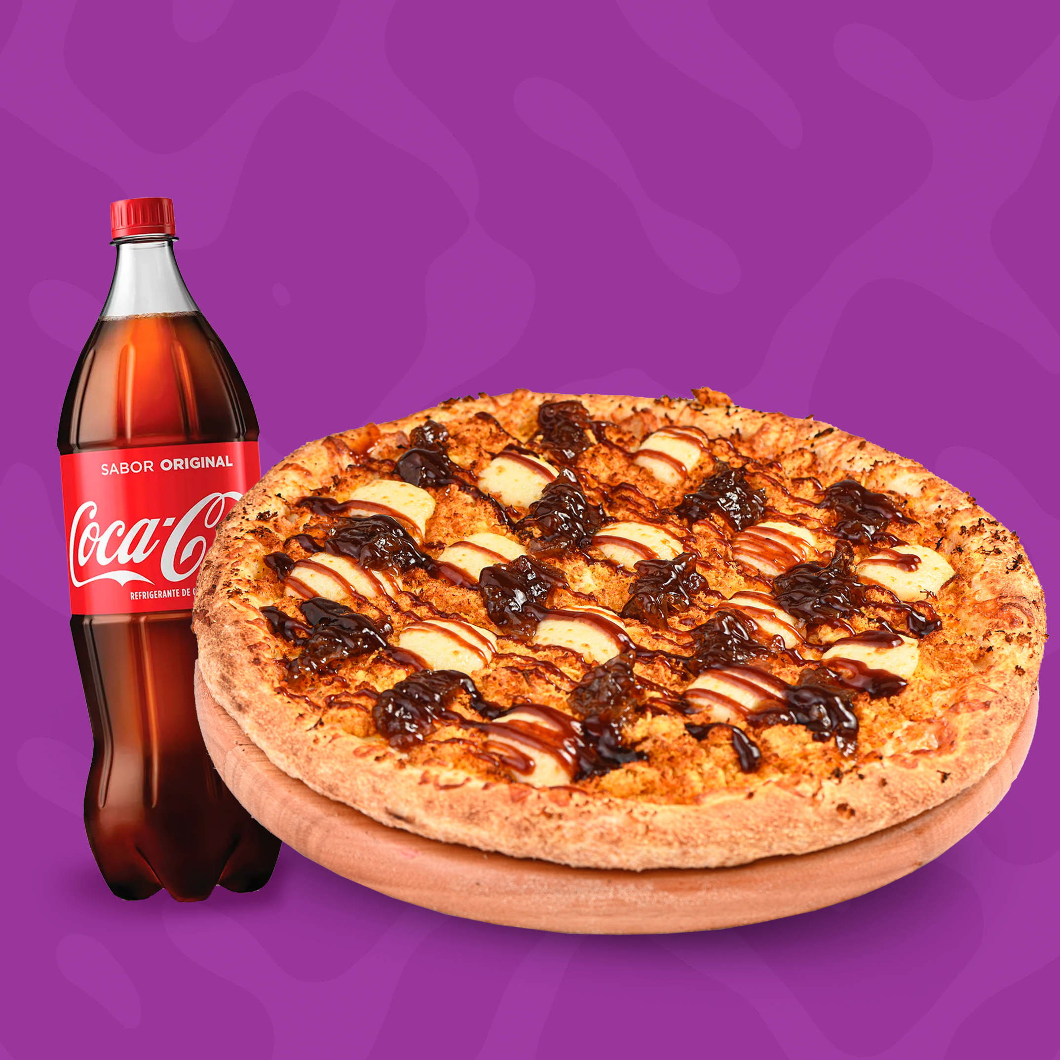 Pizza Giga (40cm) + Coca 1,5L
