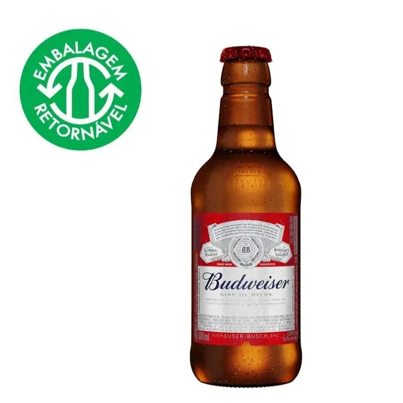 BUDWEISER 300ML | APENAS O LIQUIDO