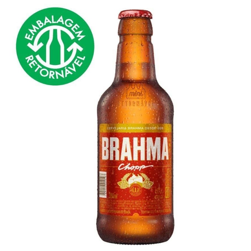 BRAHMA CHOPP 300ML | APENAS O LIQUIDO