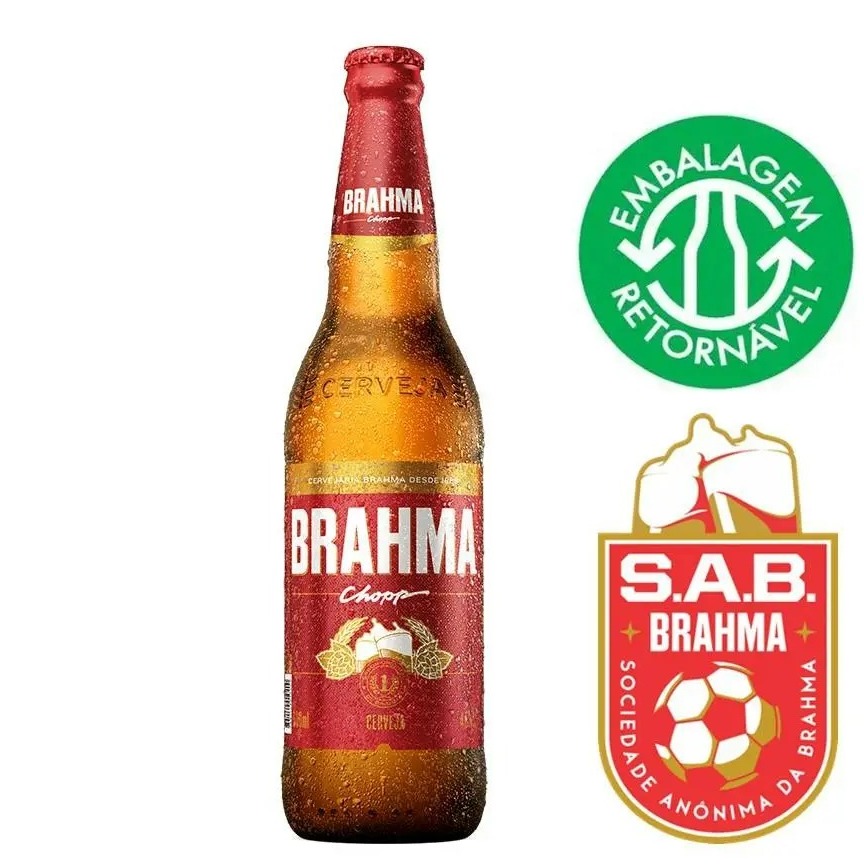 BRAHMA CHOPP 600ML | APENAS O LIQUIDO