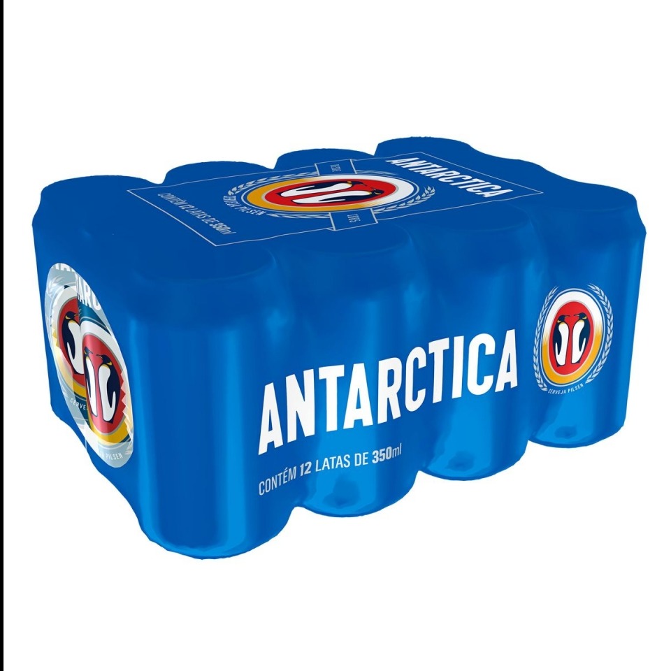 FARDO ANTARTICA 350ML COM 12 UNIDADES