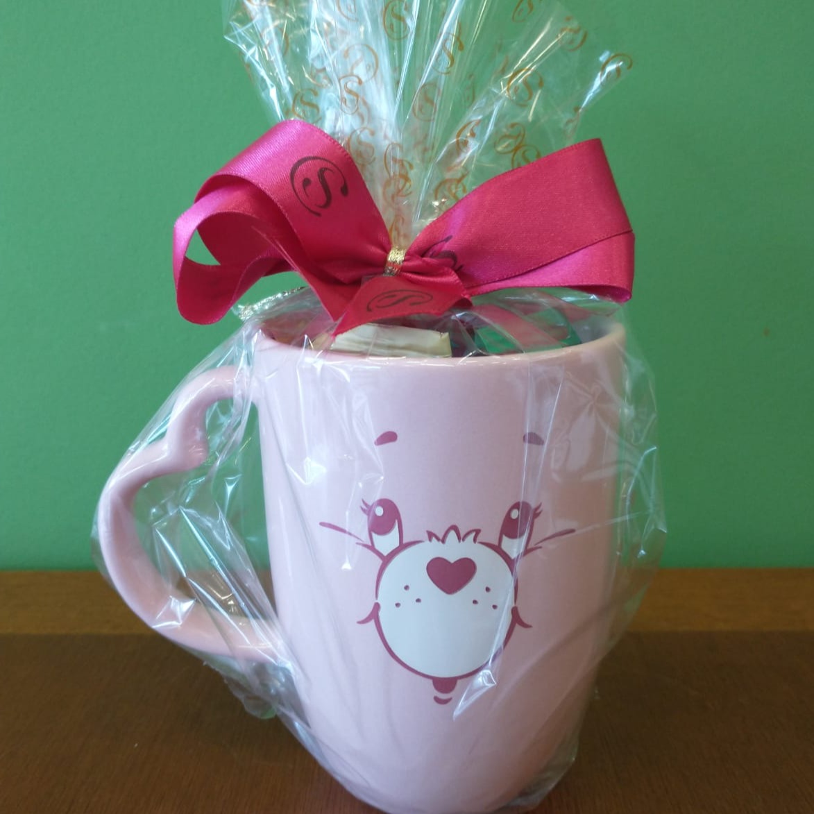 Caneca Ursinho Rosa - Cód 11