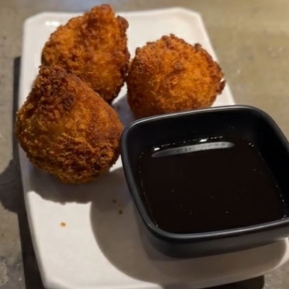 coxinha de pulled pork 