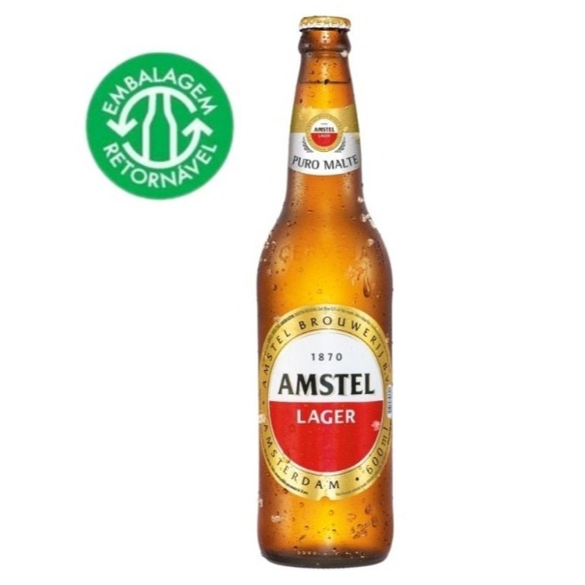 AMSTEL 600ML | APENAS O LIQUIDO