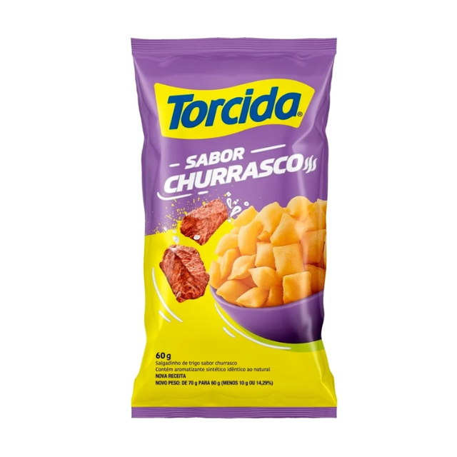Salgadinho Torcida Churrasco 60g