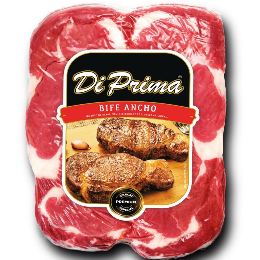 Bife Ancho Di Prima Fatiado  R$69,90KG "Pacote a partir de 1.1kg "