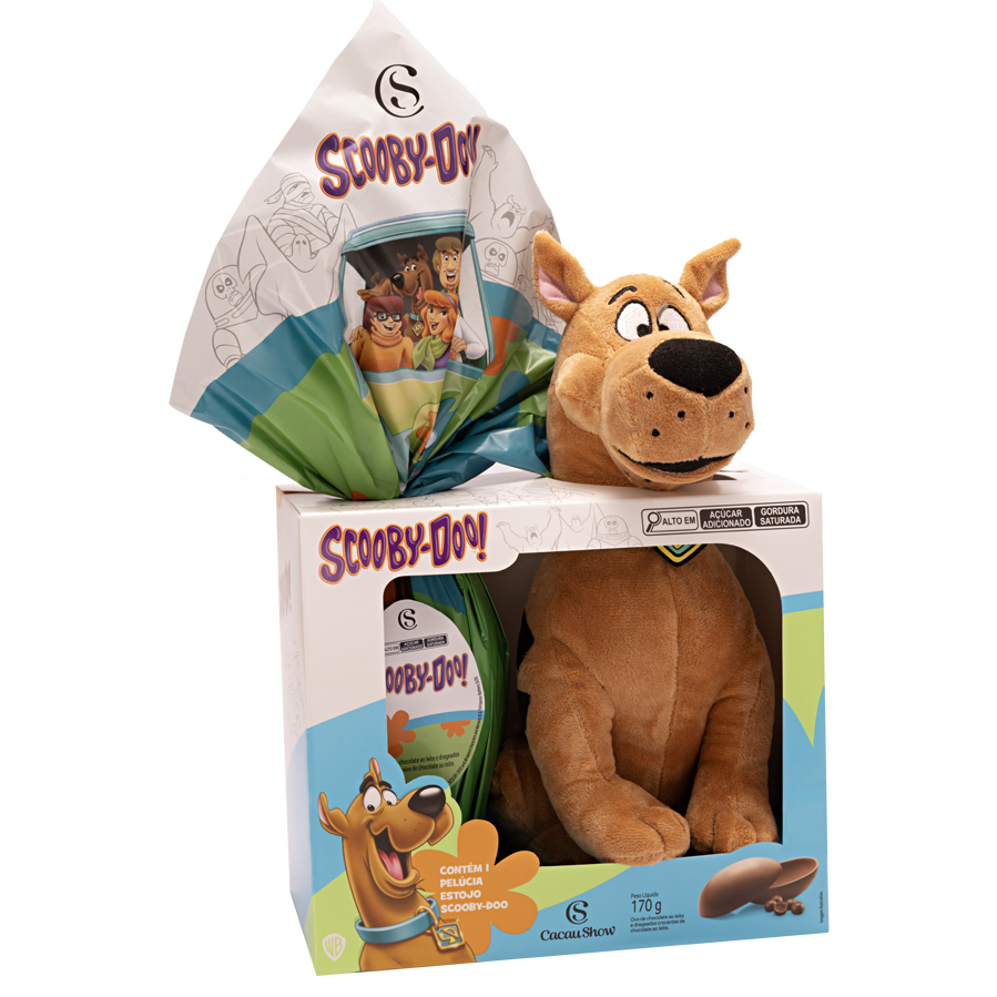 Ovo de Páscoa Estojo Scooby-Doo 170g