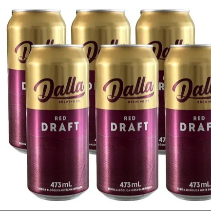 Chopp Dalla Red Draft 473 ml  dois por 5,00 