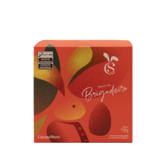 Caixa de Bombons Cubo Cacau Magia Brigadeiro 130g