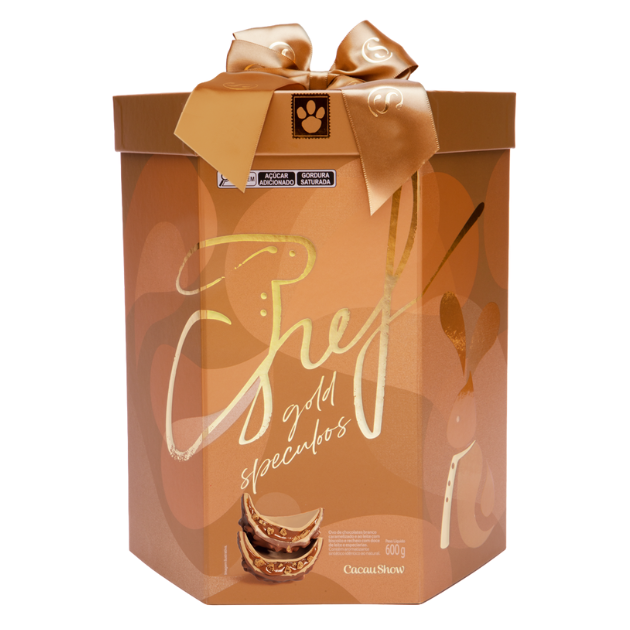 Ovo Recheado do Chef Gold Speculoos 600g