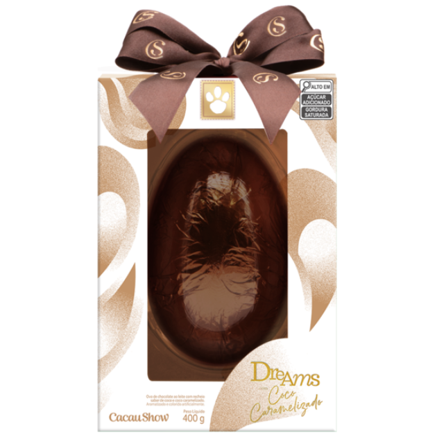 Ovo Dreams Coco Caramelizado 400g