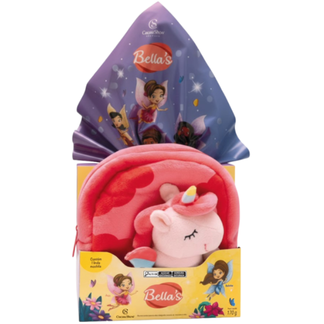 Ovo Mochila com Pelúcia Bellas 170g