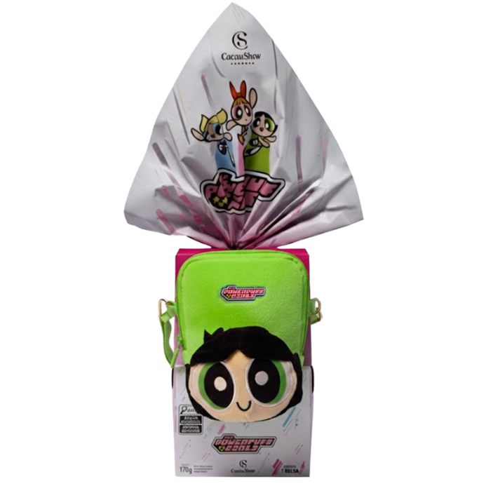 Ovo Bolsa Meninas Superpoderosas Docinho 170g