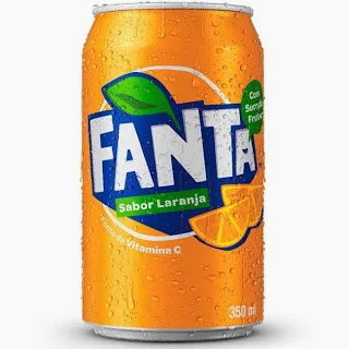 Fanta Laranja Lata 350ml