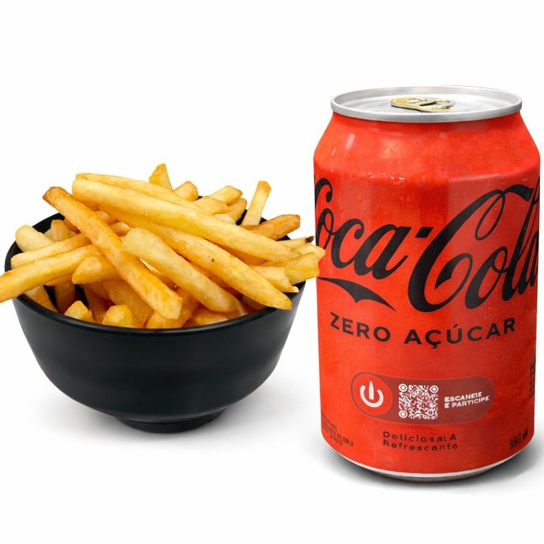 Mini Fritas + Coca Cola Zero