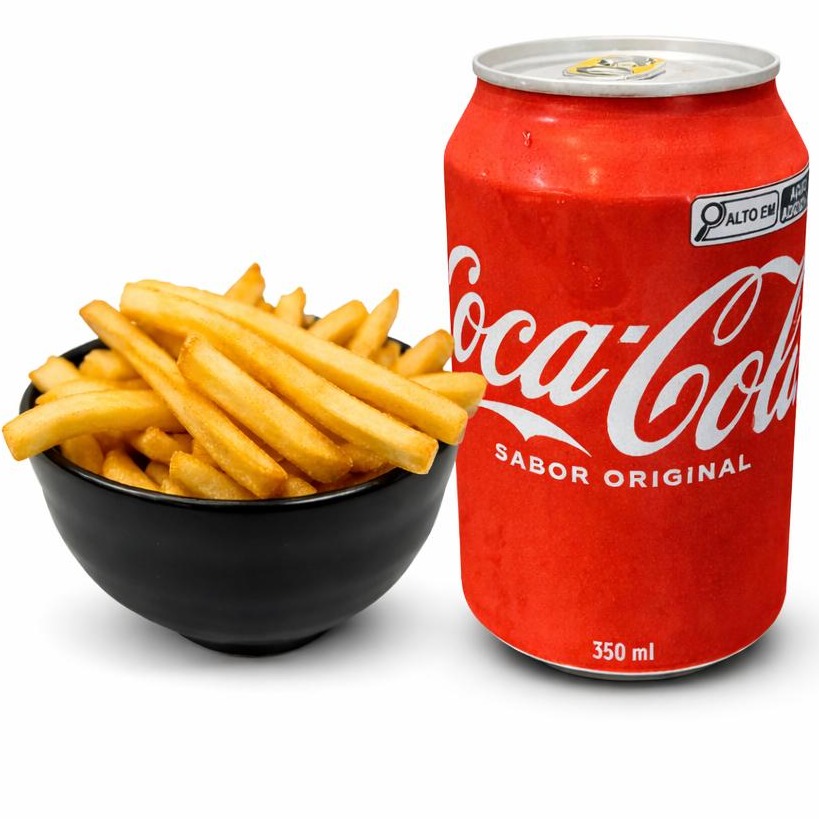 Mini Fritas + Coca Cola 