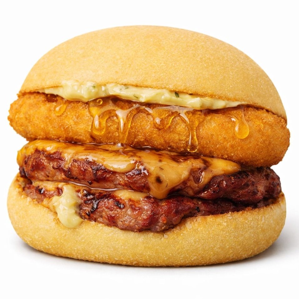 Duplo Empanado Com Mel