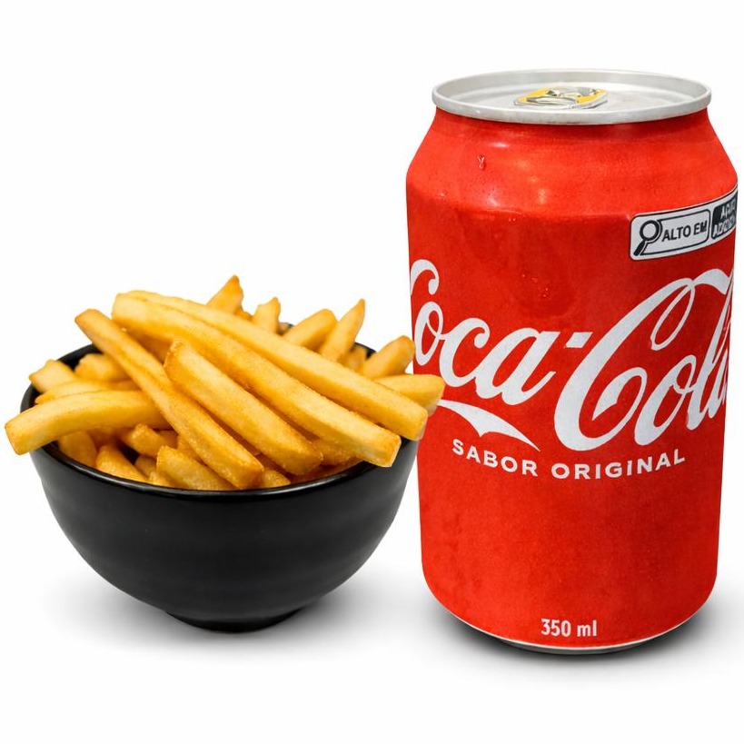 Mini Fritas + Coca Cola 