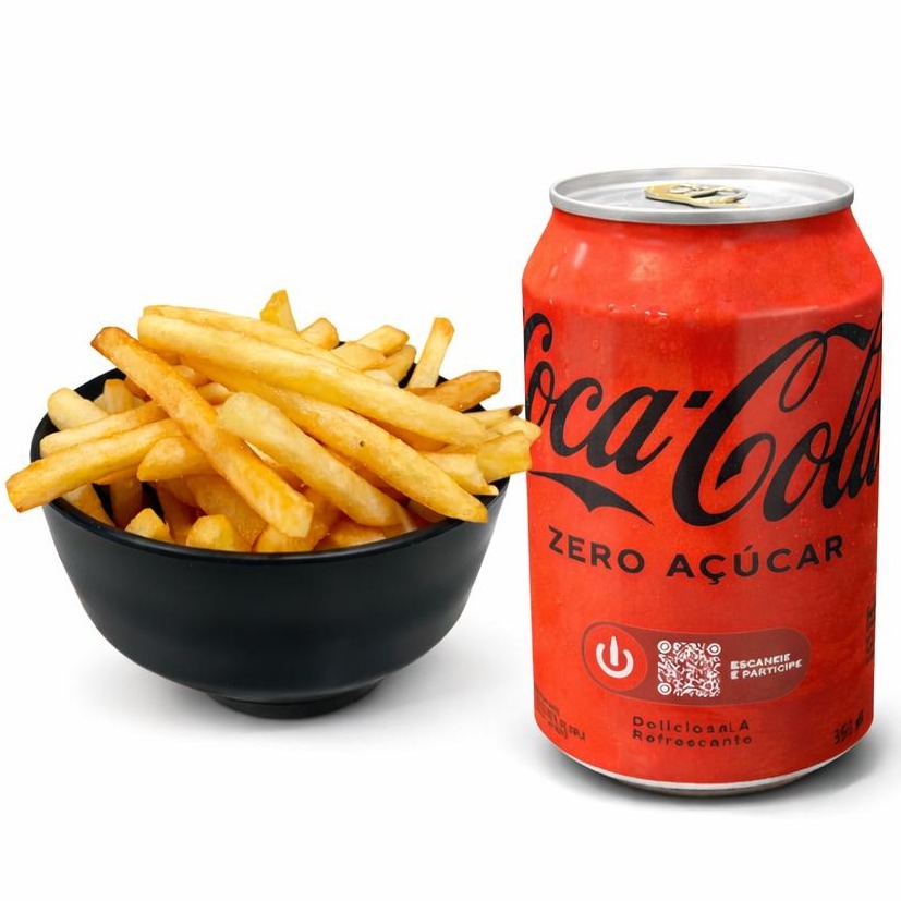 Mini Fritas + Coca Cola Zero