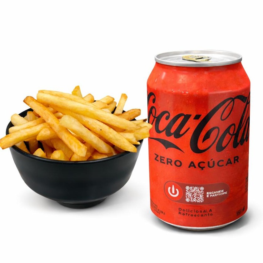 Mini Fritas + Coca Cola Zero