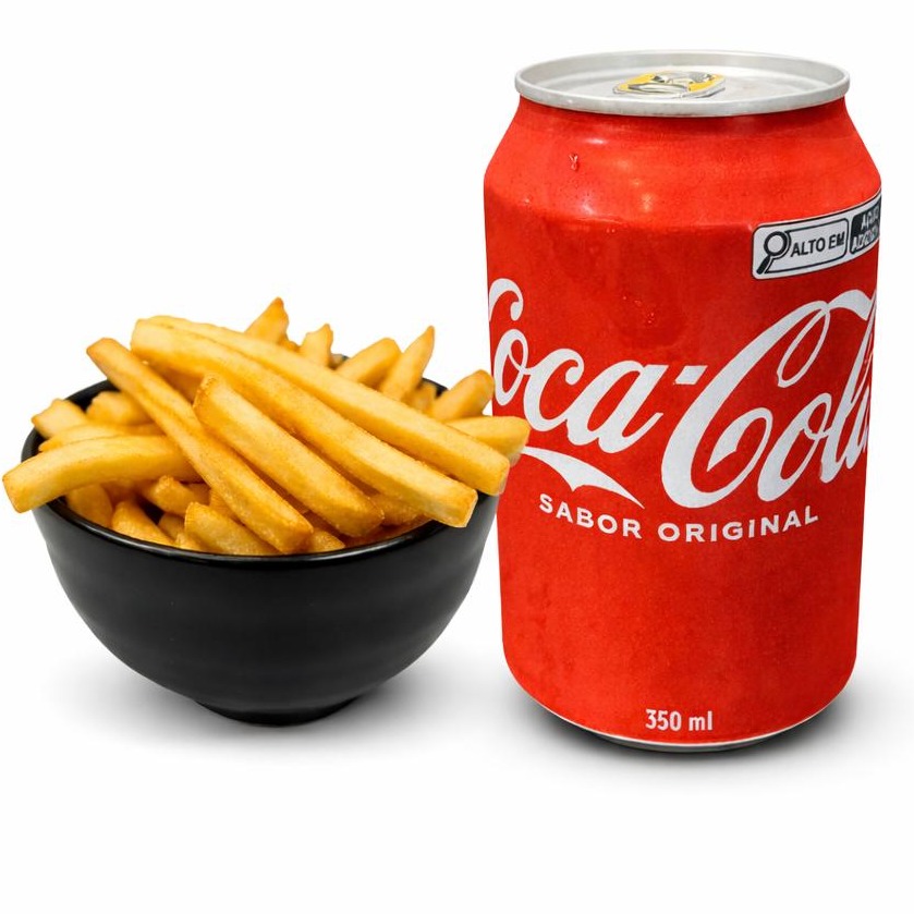 Mini Fritas + Coca Cola 