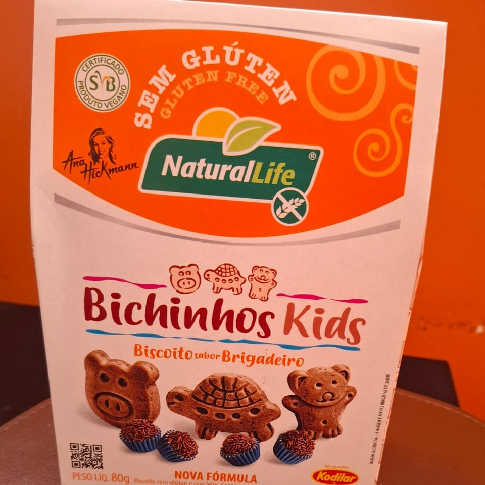 BICHINHO KIDS SABOR BRIGADEIRO (NATURAL LIFE) - 80G