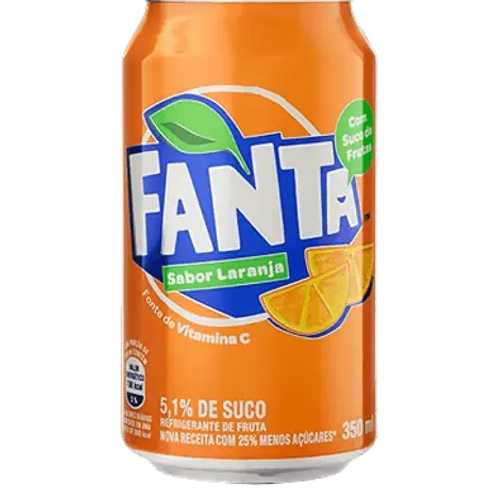 FANTA LARANJA LATA 350 ML