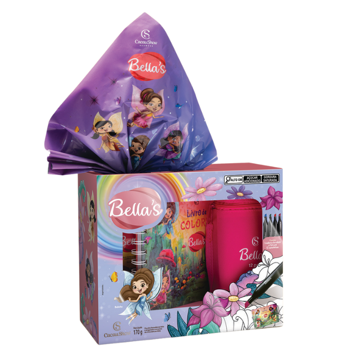 Ovo Caderno com Canetas Bella’s 170 g