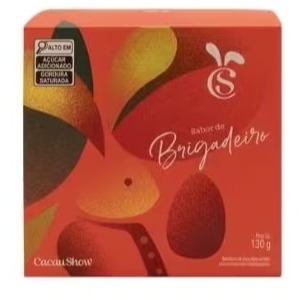 Caixa De Bombons Cubo Cacau Magia Brigadeiro 130g