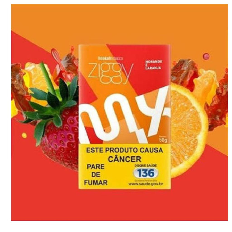 ESSENCIA ZIGGY MORANGO E LARANJA