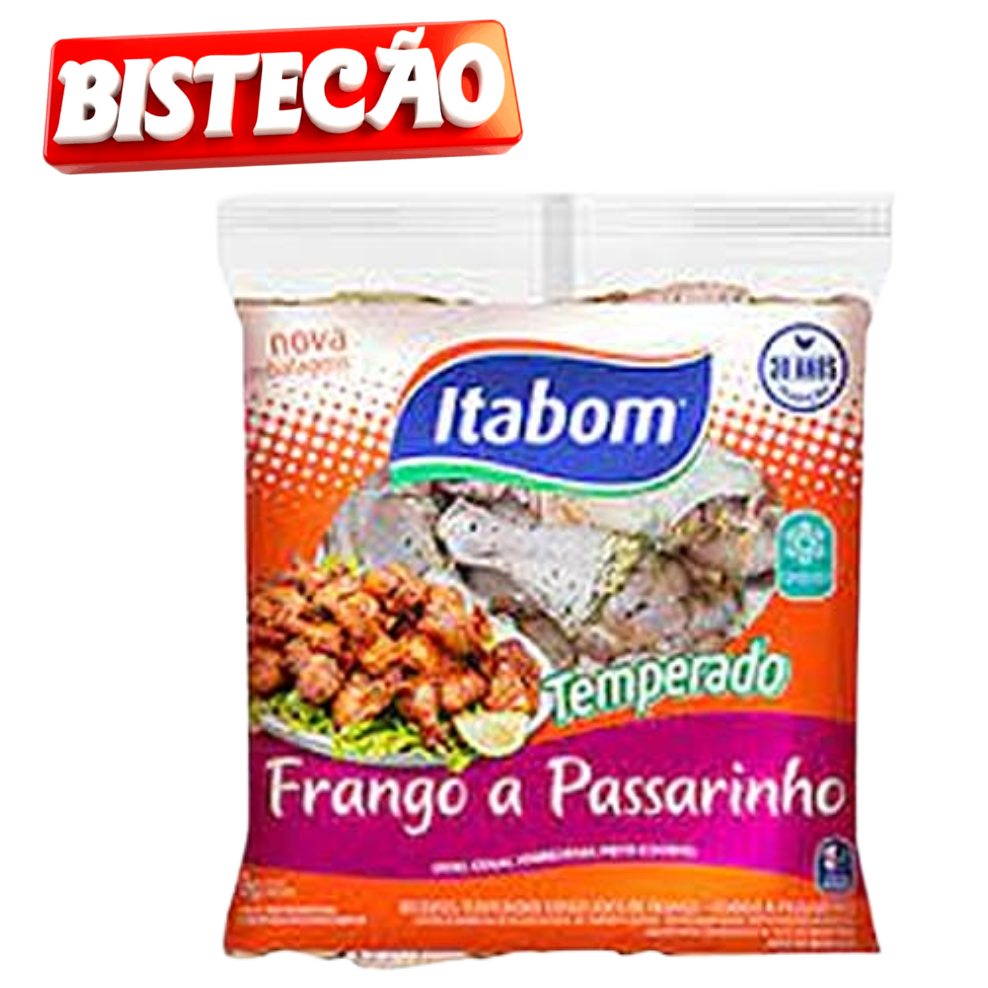 FRANGO PASSARINHO TEMP. ITABOM CONG. (1,5kg- 2kg pct)