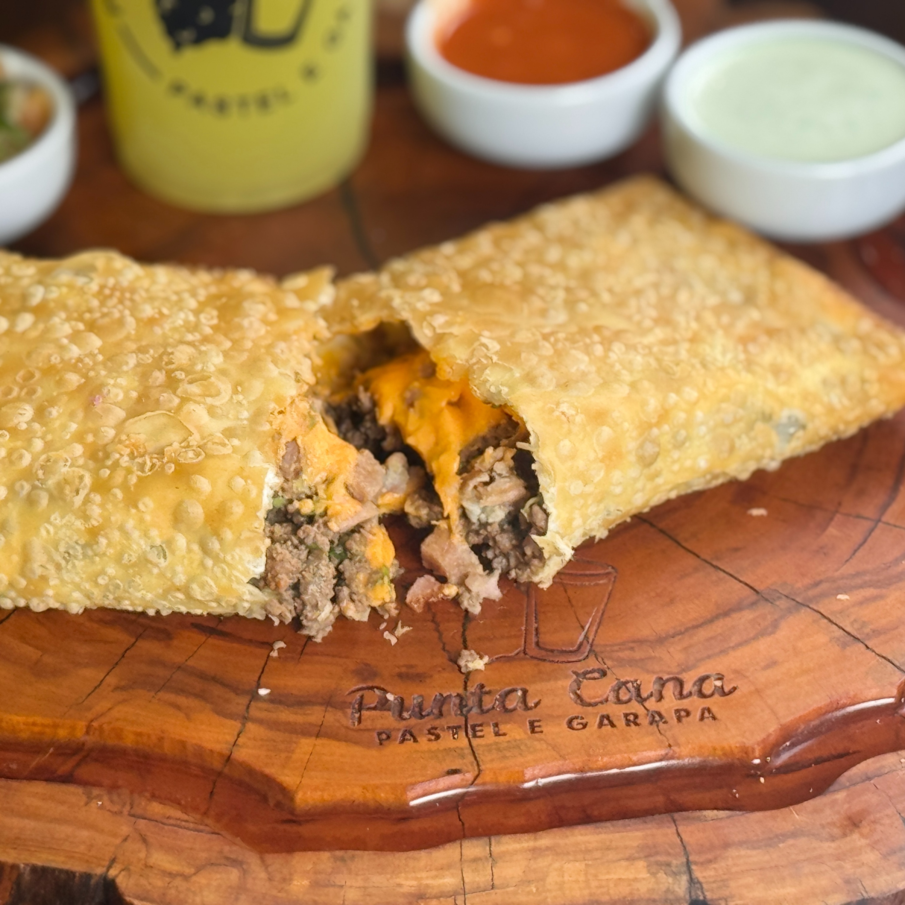 Carne Cheddar e Bacon