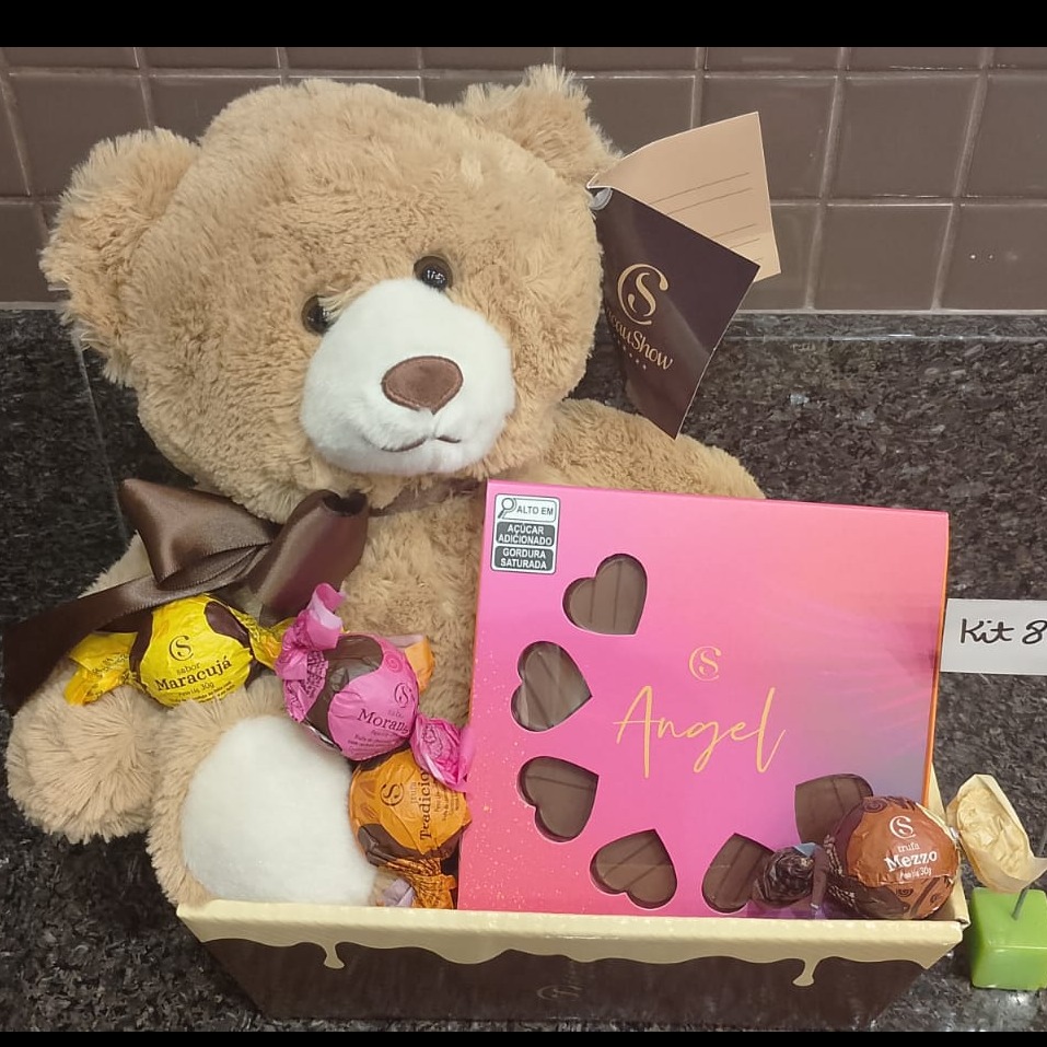 Cesta cod 8072 com pelucia