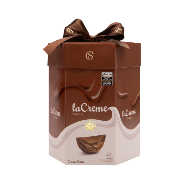 Ovo de Páscoa Recheado laCreme ao Leite 400g