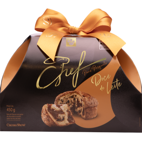 Bolo de Páscoa do Chef Doce de Leite 450g