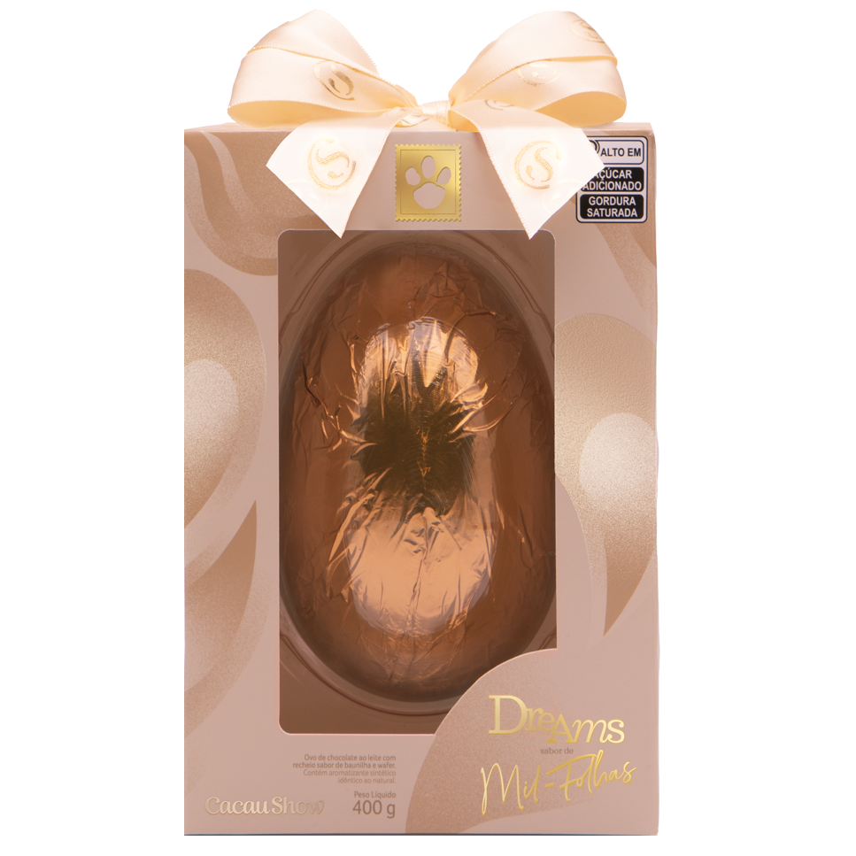 Ovo de Páscoa Dreams Mil-Folhas 400g