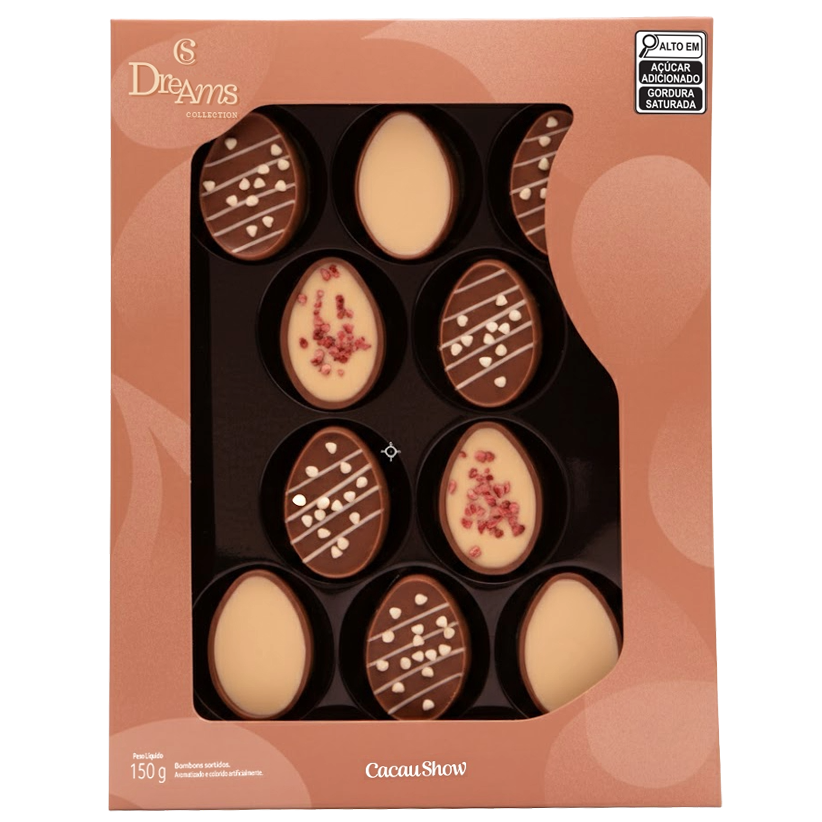 Caixa de Bombons Dreams 150g