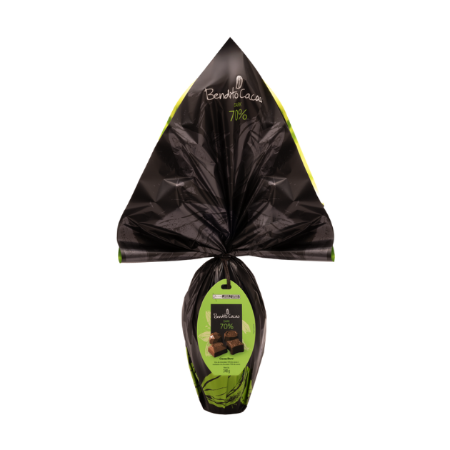 Ovo de Páscoa Bendito Cacao Chocolate 70% 348g