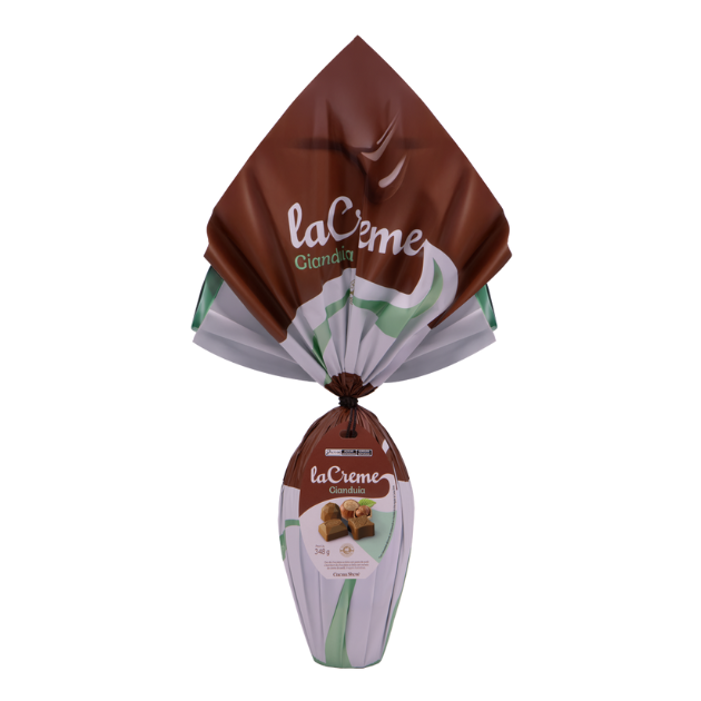 Ovo de Páscoa laCreme Gianduia 348g