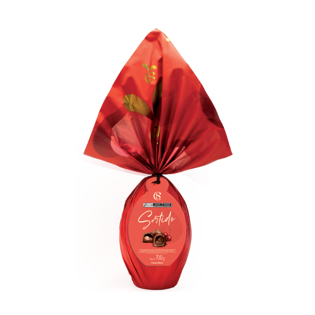 Ovo de Páscoa Clássicos laCreme ao Leite com Bombons 700g