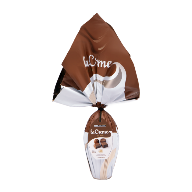 Ovo de Páscoa laCreme ao Leite 348g