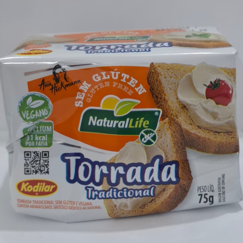 Torrada Tradicional - 75g (Natural Life)