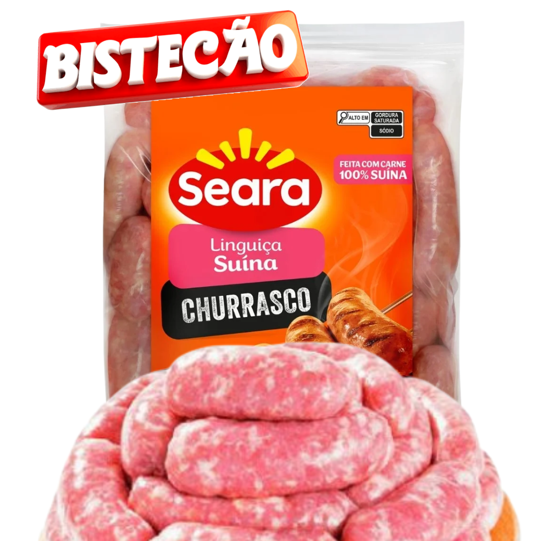 500g LINGUIÇA CHURRASCO SEARA