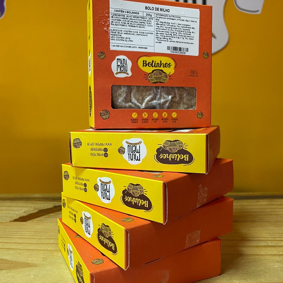 COMBO BOLINHOS - 5 UNIDADES