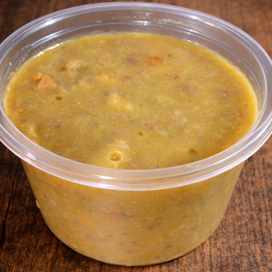 Feijão carioca com bacon - pote 250ml /congelado 