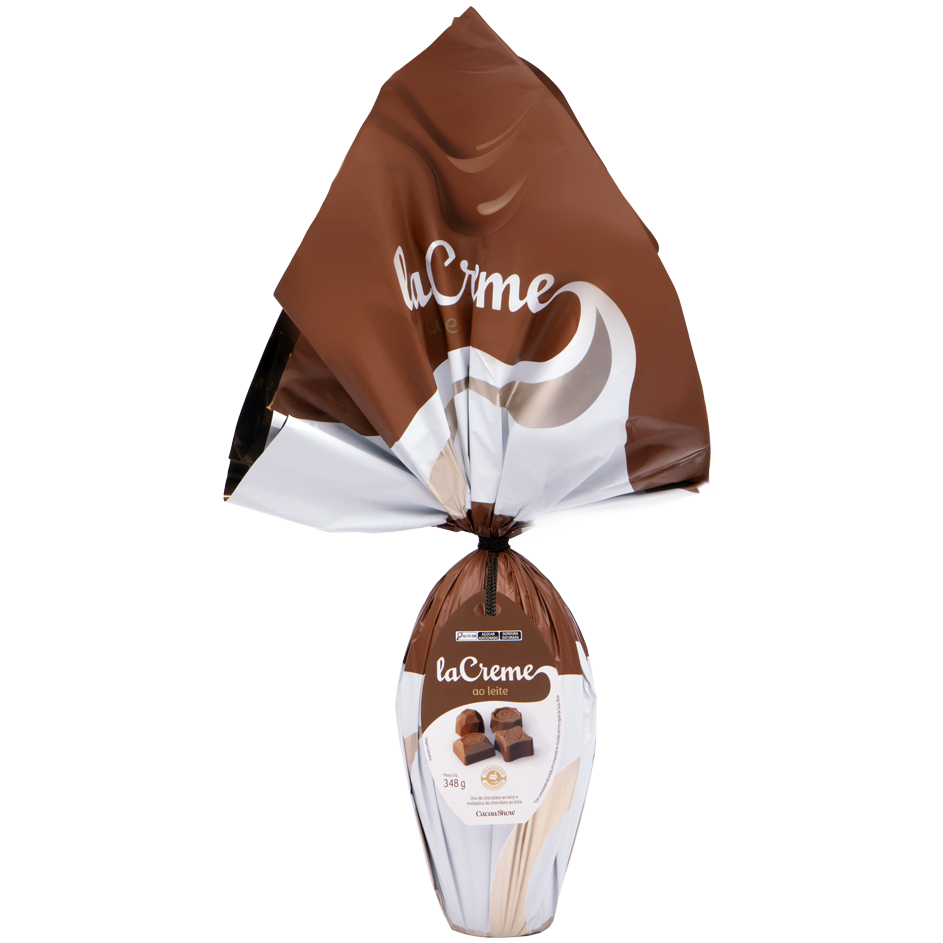 Ovo de Páscoa laCreme ao Leite 348g