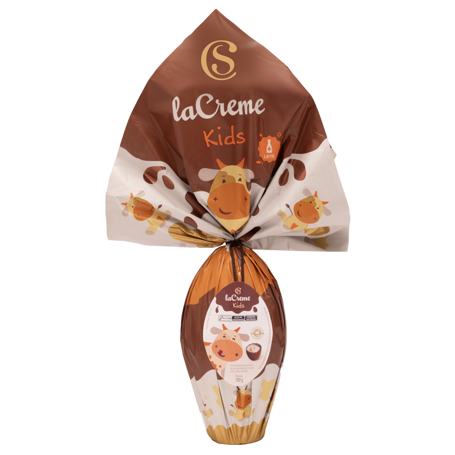 Ovo de Páscoa Ovinhos laCreme Kids 180g